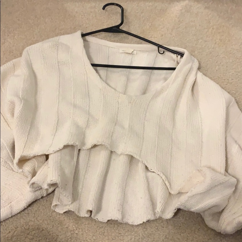 Urban outfitters sweater cropped